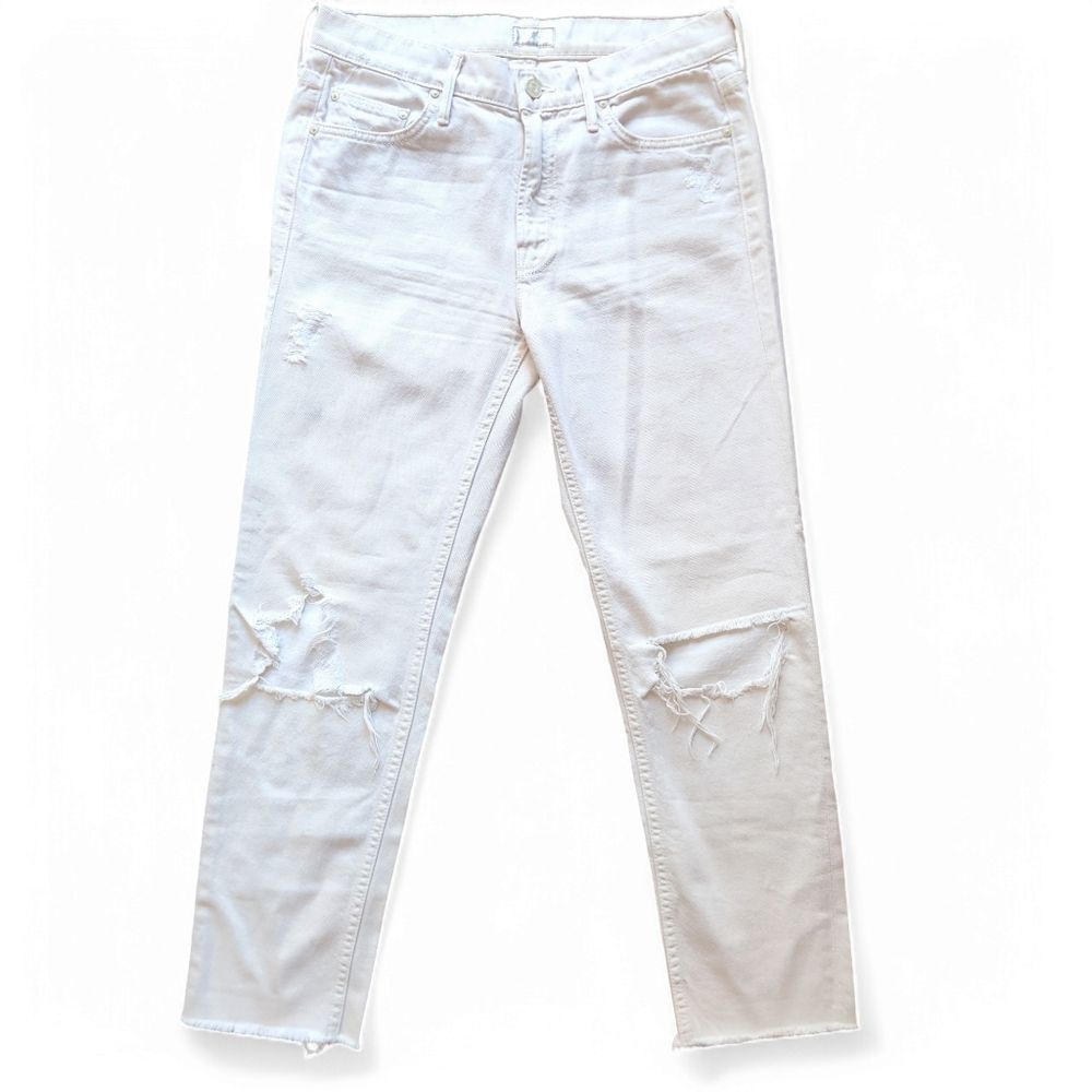 MOTHER Denim The Dropout Fray - Party Favor 26